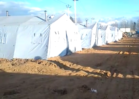 Модульная каркасная палатка «Арсенал-30»